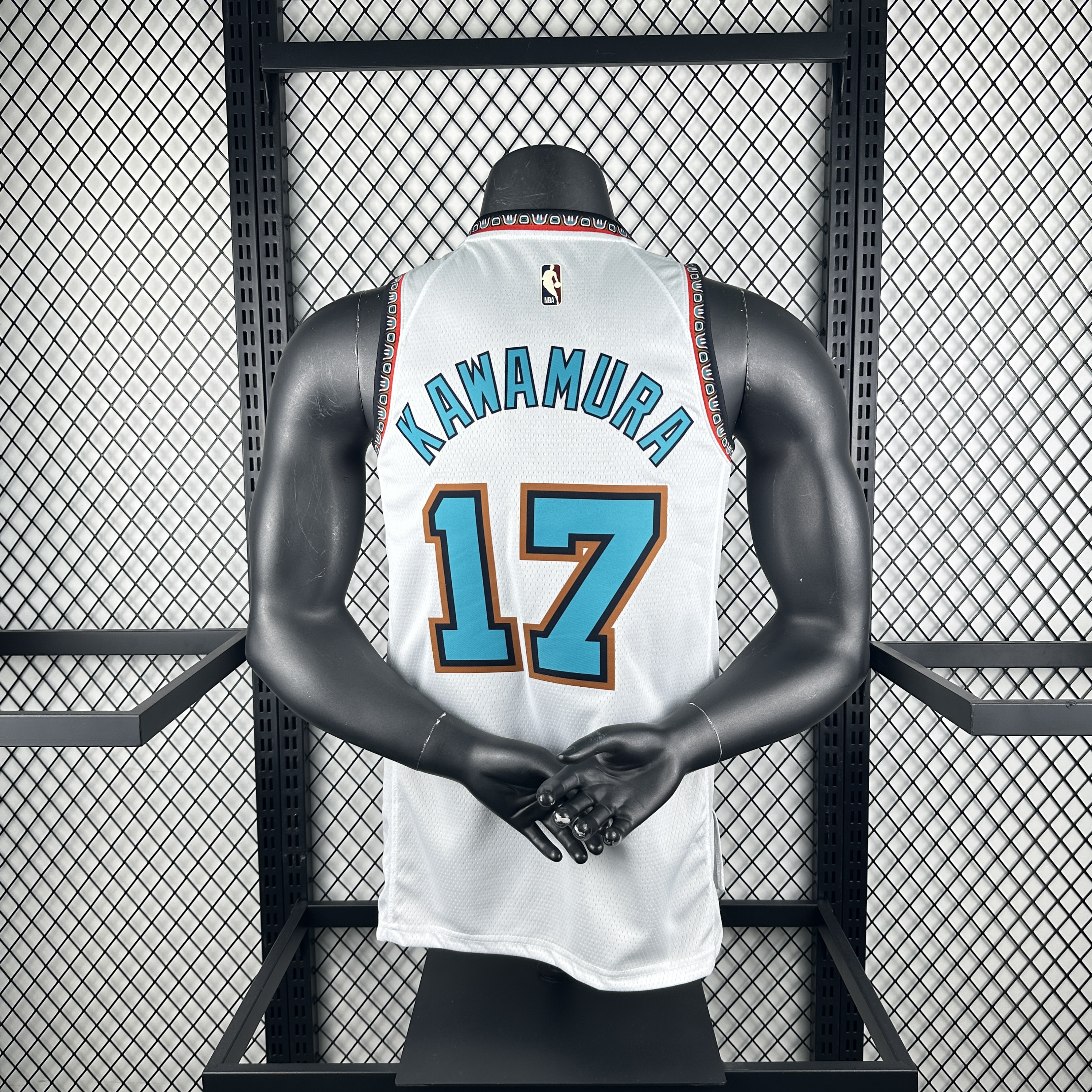 Men Memphis Grizzlies #17 Kawamura white NBA 2024-25 Season Jerseys->memphis grizzlies->NBA Jersey